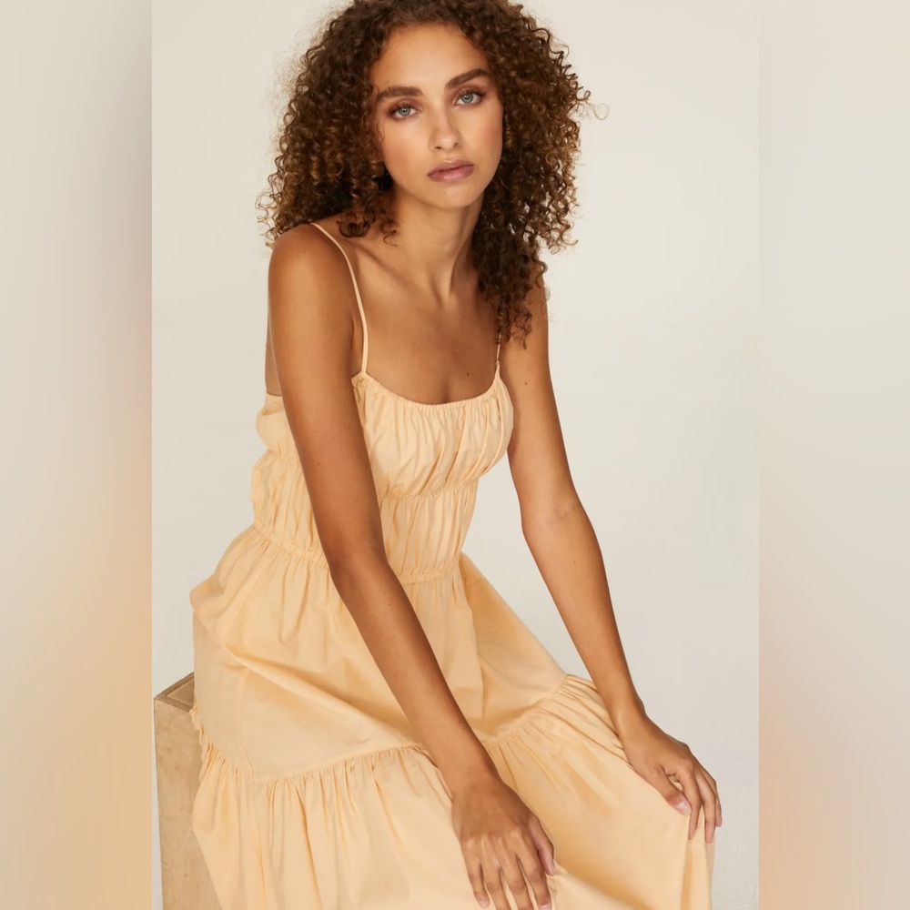Vince tie back cami ruched dress - Picture 10 of 11